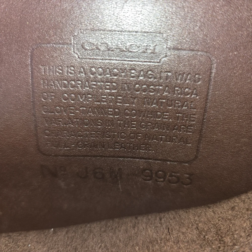 Vintage COACH Maggie Bucket Bag - Picture 7 of 9